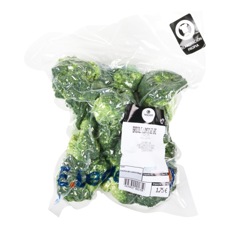 BROCOLI LIMPIO 500 GRS.