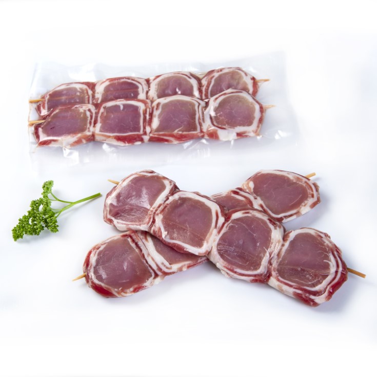 Brocheta Solomillo con panceta - 280g